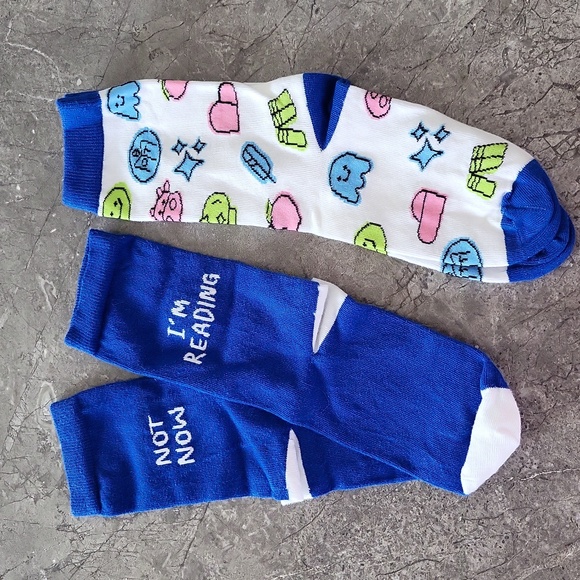 Book of the Month Socks - Picture 2 of 2